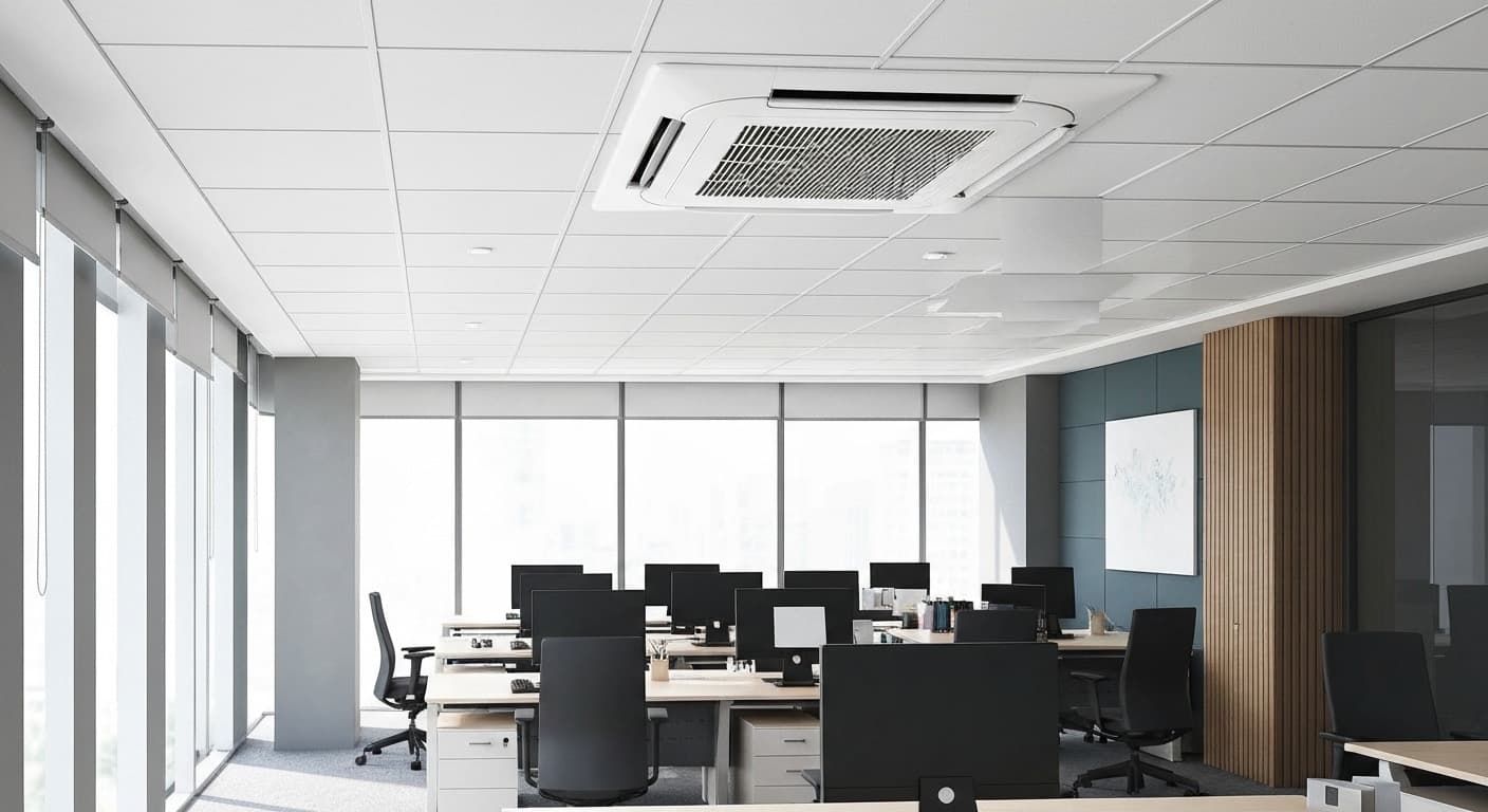 Unit aircond Acson Acson Cassette & Ceiling dipasang di rumah Malaysia